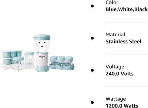 Nutribullet Baby - The Complete Baby Food Prep System in Saudi Arabia