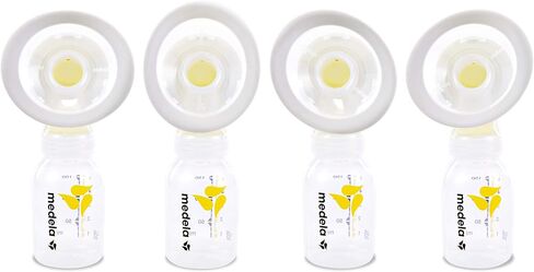 Medela PersonalFit Flex Breast Shields, 2 Pack of Medium 24mm Breast Pump Flanges, Made Without BPA, Shaped Around You for Comfortable and Efficient Pumping in Saudi Arabia