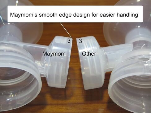 Maymom Breast Pump Kit Compatible with Medela Pump in Style Advanced Breast Pumps;2 Breastshields (one-piece, 24mm), 4 Valve, 6 Membrane, & 2 Pump-in-Style Tubing Can Replace Medela Pumpin Style Valve in Saudi Arabia