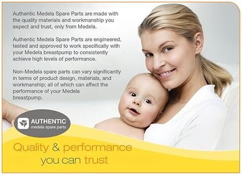 Medela Spare Valves and Membranes, 2 Sets, Authentic Medela Replacement Parts Designed for All Medela Breast Pumps Except Sonata and Freestyle, Made Without BPA in Saudi Arabia