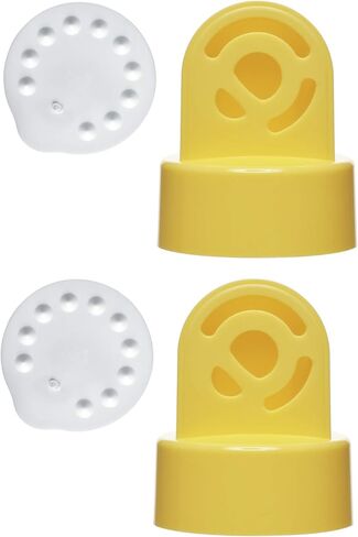 Medela Spare Valves and Membranes, 2 Sets, Authentic Medela Replacement Parts Designed for All Medela Breast Pumps Except Sonata and Freestyle, Made Without BPA in Saudi Arabia