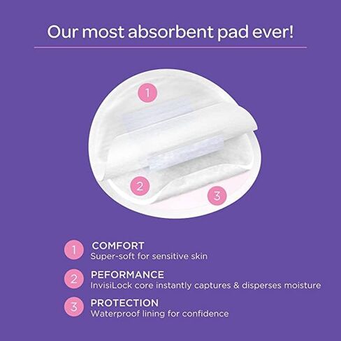 Lansinoh Disposable Nursing Pads - 100 Count 2PC in Kuwait