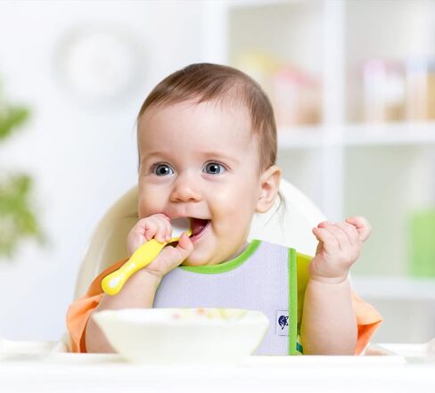 12 Pack Terry Drool Cotton Bibs, Unisex Baby Bibs with Fiber Filling Waterproof for Feeding, Teething, Drooling in Saudi Arabia