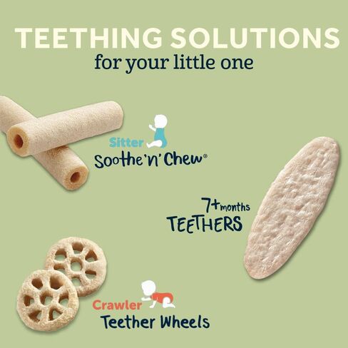 Gerber Strawberry Apple Spinach Teething Wafers, 6 Pack in Saudi Arabia