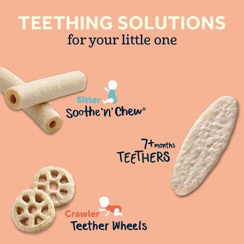 Gerber Strawberry Apple Spinach Teething Wafers, 6 Pack in Saudi Arabia