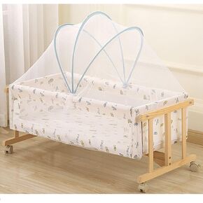 Crib Mosquito Net Breathable Crib Netting Canopy Universal Size Crib Tent Foldable Protection Mesh Net Cover Arched Crib Bug Netting Full Cover Easy Installation in Kuwait