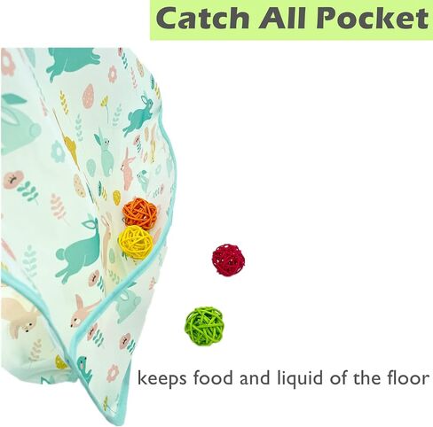 3 Pcs Waterproof Long Sleeves Baby Bibs Weaning Smock Bib 3-24 Months in Saudi Arabia