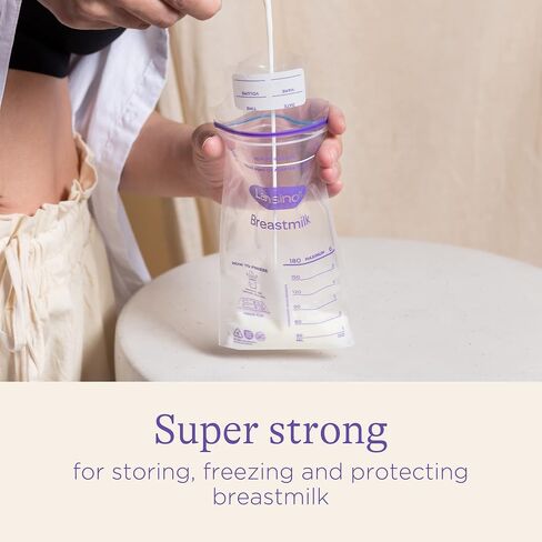 Lansinoh Signature Pro Double Electric Breast Pump, Portable Breast Pump, 3 Power Options, LCD Display, Includes Breast Pump Bag, 25mm Breast Pump Flanges and 2 Lansinoh Baby Bottles (pack of 1) in Saudi Arabia