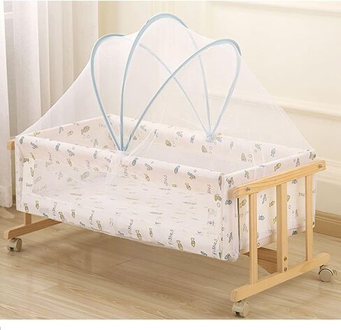 Crib Mosquito Net Breathable Crib Netting Canopy Universal Size Crib Tent Foldable Protection Mesh Net Cover Arched Crib Bug Netting Full Cover Easy Installation in Saudi Arabia
