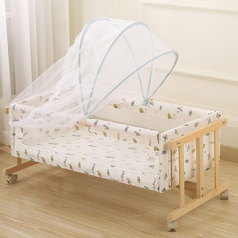 Crib Mosquito Net Breathable Crib Netting Canopy Universal Size Crib Tent Foldable Protection Mesh Net Cover Arched Crib Bug Netting Full Cover Easy Installation in Saudi Arabia