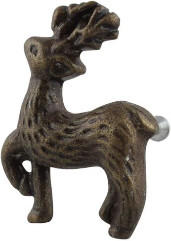 Indian Shelf Pack of 2 Assorted Antique Drawer Knobs- Iron Kitchen Cabinet Knobs- Animal Drawer Pulls- Cabinet Knobs- Dresser Knobs- Bathroom Knobs and Pulls- Dresser Pulls- Unique Knobs in Saudi Arabia