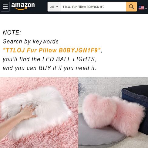 سجادة مستطيلة TTLOJ، سجادة منطقة لخيمة لعب الأطفال، وسادة سجادة لبيت لعب الأطفال لغرفة الأطفال، ديكور منزلي لغرفة الأطفال، مخمل ناعم 50.5 سم طول × 38.5 عرض أبيض in Kuwait