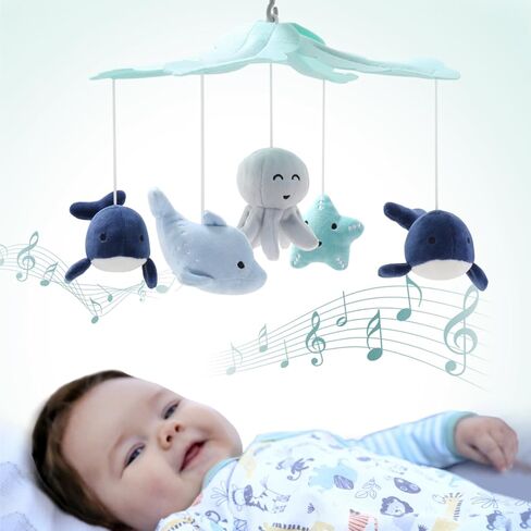 The Peanutshell Nautical Musical Crib Mobile in Kuwait