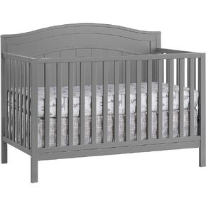 Oxford Baby North Bay 4-in-1 Convertible Crib, Espresso Brown, GreenGuard Gold Certified in Saudi Arabia