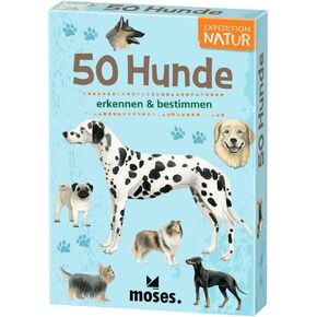 Moses. Expedition Natur/Dog | Box of 50 Cards | with exciting Quiz Questions in Saudi Arabia