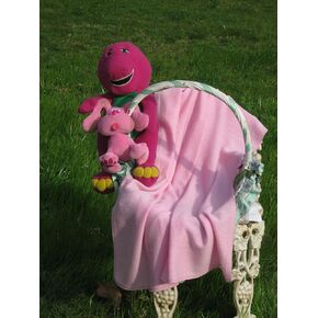 Woolen Cashmere Baby Blanket (Baby Pink) in Saudi Arabia