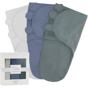 Comfy Cubs Easy Swaddle Blanket, 3 Pk S Velcro Swaddle Blush Mauve Mulberry in Saudi Arabia