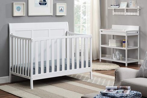 Suite Bebe Shailee 4-in-1 Convertible Crib in Brown Stone in Kuwait