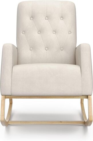 STORKCRAFT Northern Lights Nursery Rocker, Rocking Chair, Ivory in Kuwait