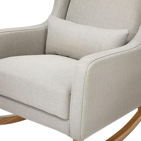 Babyletto Kai Rocker in Performance Dijon Eco-Twill, Water Repellent & Stain Resistant, Greenguard Gold and CertiPUR-US Certified in Kuwait