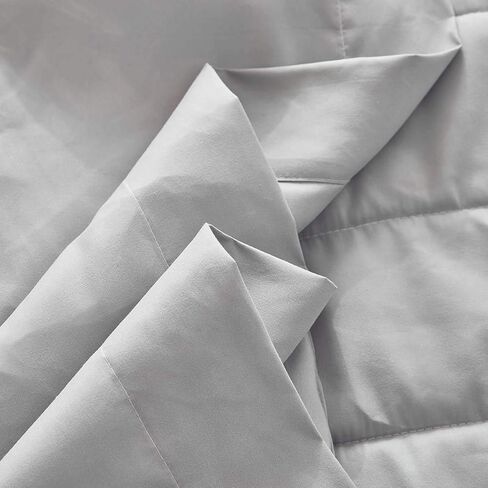 UOZZI BEDDING 4 Pieces Toddler Bedding Set Ultra Soft and Breathable Toddler Sheet Set - Includes Comforter, Flat Sheet, Fitted Sheet and Pillowcase - Royal Blue & Gray in Saudi Arabia
