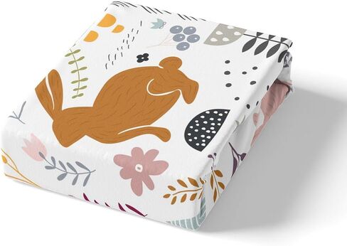 Feelyou Cute Sloth Dino Duvet Cover Twin, Nursery Cute Wild Animals Bedding Set for Boys Girls Jungle Animals Comforter Cover Cartoon Zoo Animal Bed Set Microfiber Bedclothes Zipper (No Comforter) in Kuwait