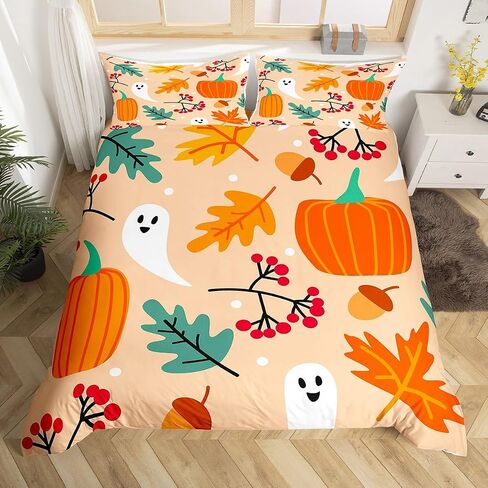 Farm Animal Duvet Cover Queen, Goats Milk Bedding Set for Toddler Newborn Kids Happy Thanksgiving Comforter Cover Hand Drawn Black Sketches Cartoon Goat Quilt Cover 3Pcs with Zipper Closure in Kuwait