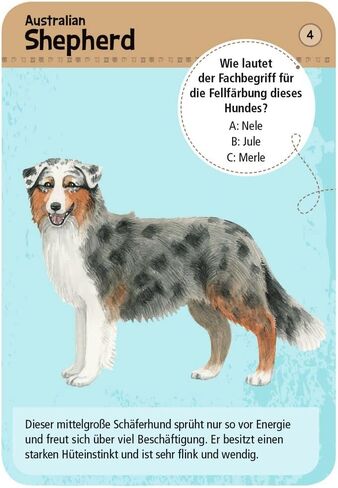 Moses. Expedition Natur/Dog | Box of 50 Cards | with exciting Quiz Questions in Saudi Arabia