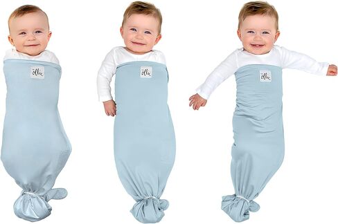Swaddle – Adjustable Baby Swaddle for Newborns | Pediatrician-Approved for Safe Sleep | Easy Closure | Arms-Out | Lightweight, Machine-Washable | Easy Diaper Access in Saudi Arabia