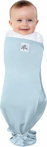 Swaddle – Adjustable Baby Swaddle for Newborns | Pediatrician-Approved for Safe Sleep | Easy Closure | Arms-Out | Lightweight, Machine-Washable | Easy Diaper Access in Saudi Arabia