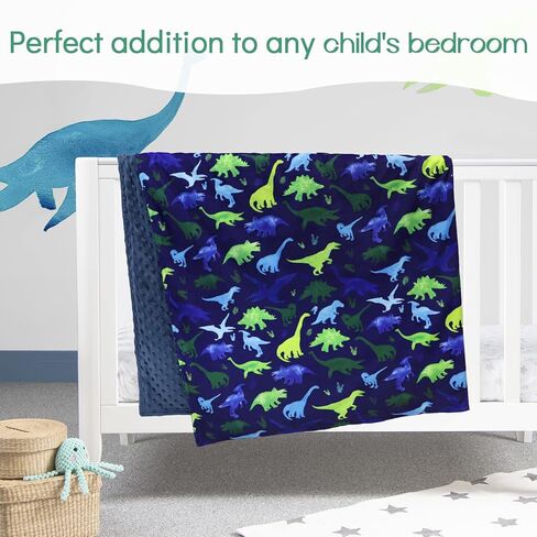 TANOFAR Baby Blankets, Adventure Mountains Fleece Toddler Blanket for Boys Girls, Dotted Backing, Double Layer, Crib Receiving Blanket, for Nursery/Stroller/Toddler Bed/Carseat, 30 x 40 Inch in Saudi Arabia