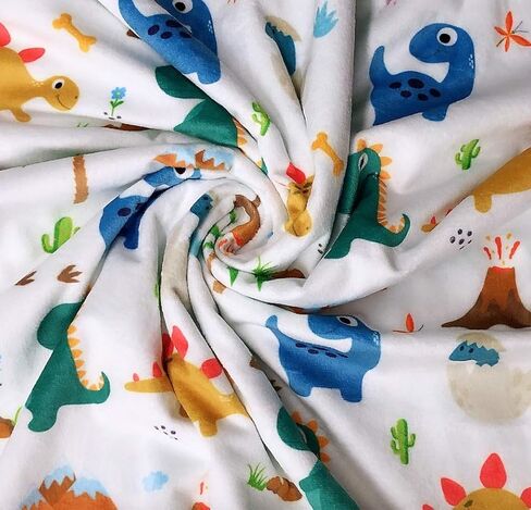 Cute Animal Minky Blanket for Boys & Girls - Soft Double Layer with Dotted Backing, Toddler to Newborn (30 X 40 inches) in Saudi Arabia