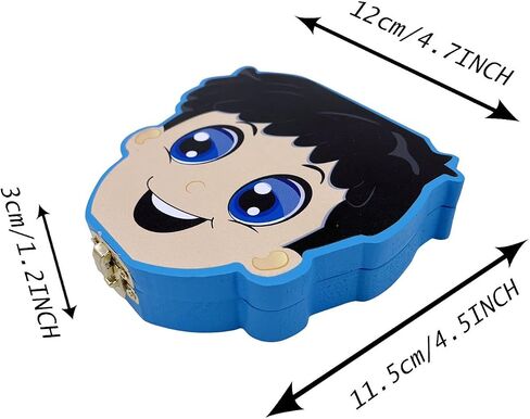 PAMBO Baby Tooth Fairy Keepsake Box- First Teeth and Curl Keepsake Box | Tooth Boxes Saver & Holders for Lost Teeth Kids-Girls in Saudi Arabia