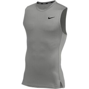 Nike Men's Pro Sleeveless Shirt nkCJ0964 091 Light Grey in Saudi Arabia