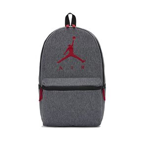 حقيبة ظهر Nike Air Jordan Jumpman (مقاس واحد، كربون هيذر) (كربون هيذر/أبيض/ذهبي، مقاس واحد)