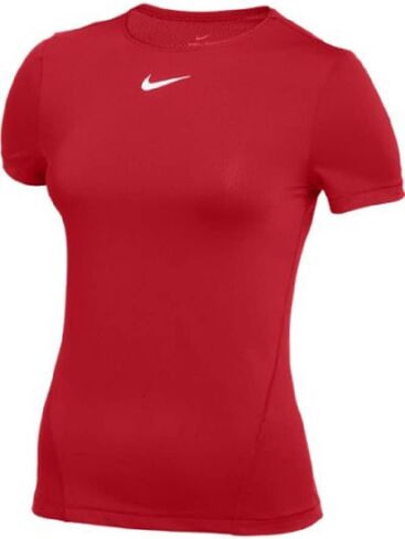 Nike Women's Pro Top Short Sleeve All Over Mesh T-Shirt in Saudi Arabia