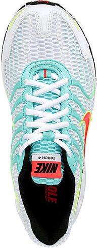 Nike Women's Air Max Torch 4 Running Shoe (10, White/Black-Volt-Laser Crimson) in Saudi Arabia
