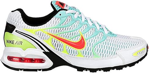 Nike Women's Air Max Torch 4 Running Shoe (10, White/Black-Volt-Laser Crimson) in Saudi Arabia