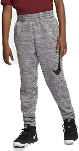 Nike Boy's Therma Basketball Pant (L, Light Grey) in Saudi Arabia
