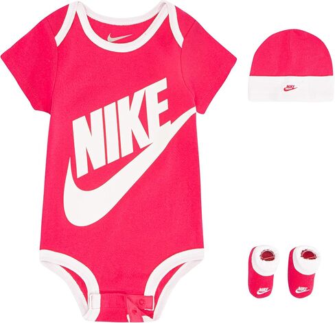 Nike Baby's Bodysuit, Hat and Booties 3 Piece Set in Kuwait