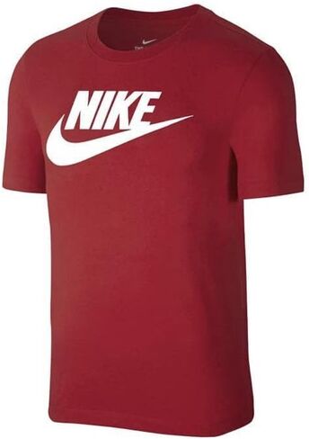 Nike Men's Graphic T Shirt, Team Crimson/White, Large in Kuwait