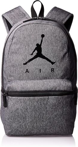 حقيبة ظهر Nike Air Jordan Jumpman (مقاس واحد، كربون هيذر) (كربون هيذر/أبيض/ذهبي، مقاس واحد) in Kuwait