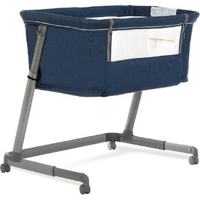 Waves 3-in-1 Baby Bassinet, Bedside Sleeper and -Playard, Seven Adjustable Height Position, Lightweight and Portable Bedside Bassinet, JPMA Certified