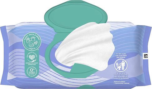 Pampers Baby Wipes Multi-Use Botanical Rain 1X Pop-Top Pack 56 Count in Saudi Arabia