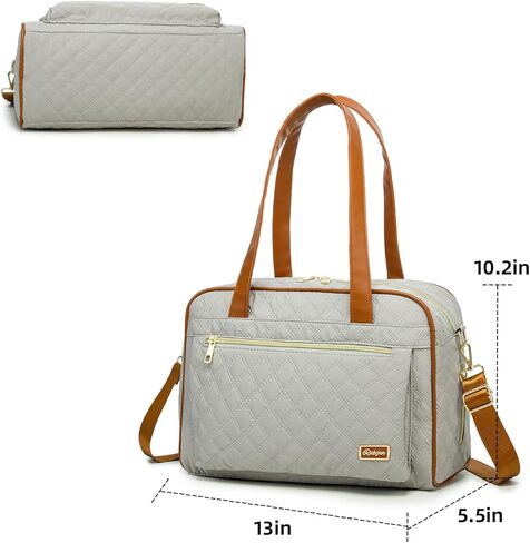 Rabjen Small Diaper Bag Tote, Mini Travel Multifunction Baby Bag with Insulated Pockets in Kuwait