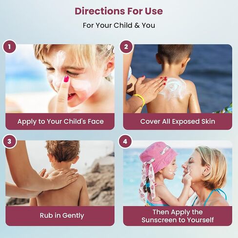 EEZYSUN SPF50 Sunscreen for Babies & Kids - Mineral Sunscreen for Face - Dermatologically Tested for Sensitive Skin - Contains Aloe Vera, Sweat/Water Resistant, Cruelty-Free, Reef Safe Sunscreen (3.3 FL OZ) in Saudi Arabia