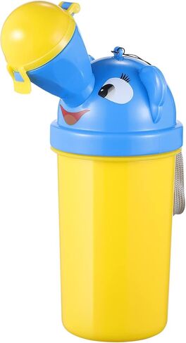 Gadpiparty Portable Baby Child Potty Urinal Emergency Urinal Toilet Upgrade Baby Boy Portable Potty Kid Potty Pee Training for Child Kid Toddler Car Travel and Camping in Kuwait