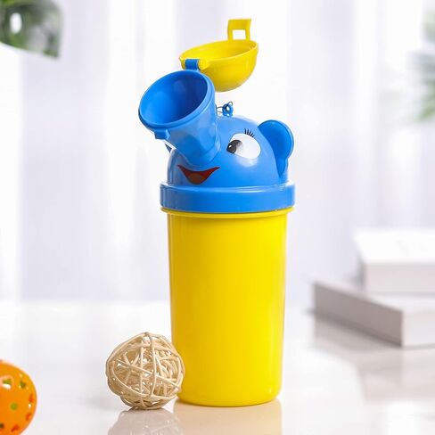 Gadpiparty Portable Baby Child Potty Urinal Emergency Urinal Toilet Upgrade Baby Boy Portable Potty Kid Potty Pee Training for Child Kid Toddler Car Travel and Camping in Kuwait