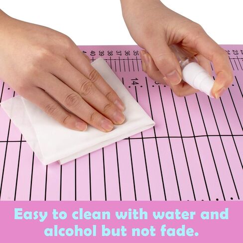 Medarchitect Baby Height Measuring Mat, Infantometer, 8-39 in, 20-99 cm | Easy Baby Length Measurement,Clear Dual-Scale Ruler,Fixed Headpiece & Sliding Foot Positioner in Saudi Arabia