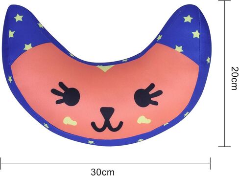 Kids Car Seat Travel Neck Pillow Soft Neck Support Cushion Car Seat Belt Cover Cushion Pillow Car Seatbelt Shoulder Pad Head Neck Support Pillow Seat Strap Pillow for Car Airplane Pushchair Travel in Saudi Arabia